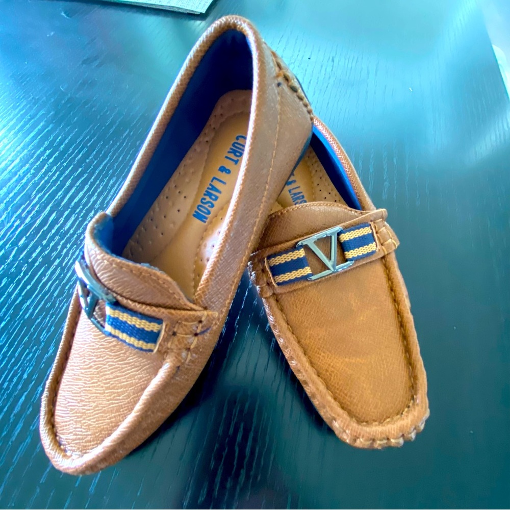 Brown Dress Loafers | Boys Size 12C